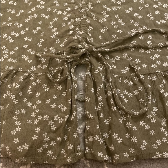 American Eagle cute tie front top - Picture 4 of 5